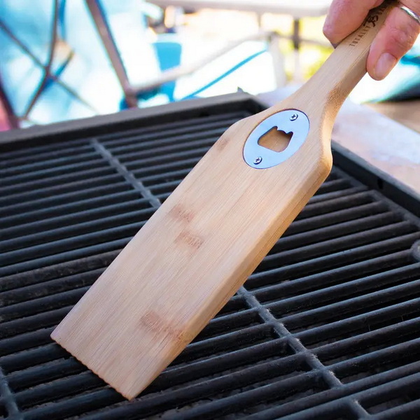 Use A Wood Grill Scraper Use A Wood Grill Scraper