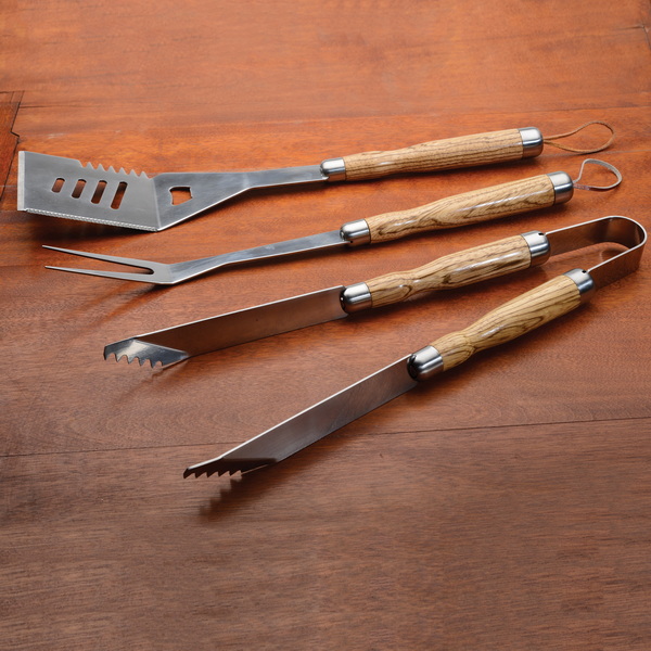 Wooden Handle BBQ Tools