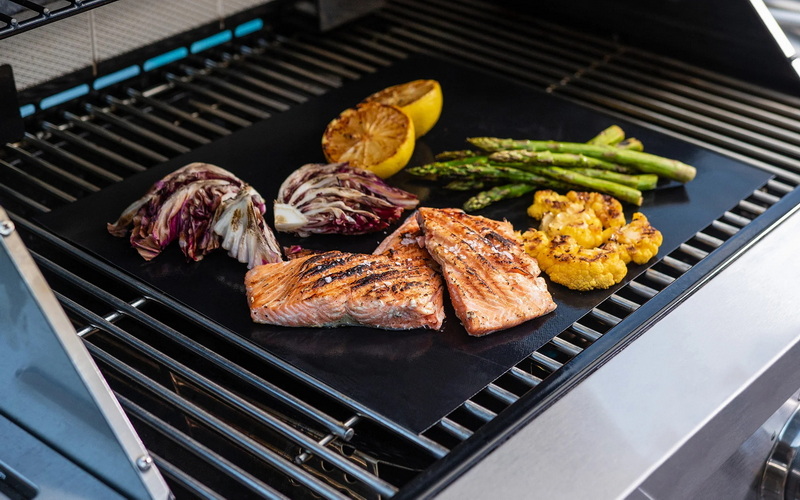 What Is The BBQ Grill Mat Made Of?
