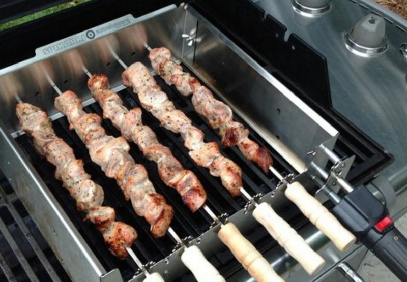 Motorized BBQ Skewer