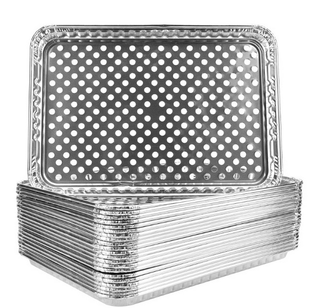 Disposable Foil Grill Toppers