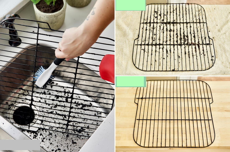 Clean A Barbecue Grill Rack_1