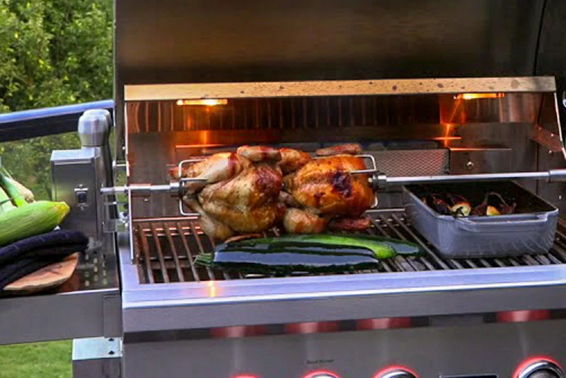Grill Rotisserie Kit