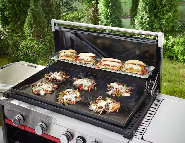 Grill Rack of Lamb on Weber Gas Grill_1