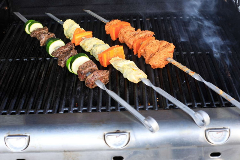 Grill Like A Pro with A Skewer BBQ Grill