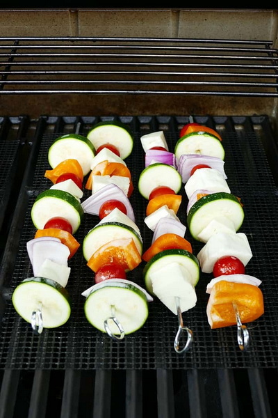 Use Grilling Mats for Shish Kabobs