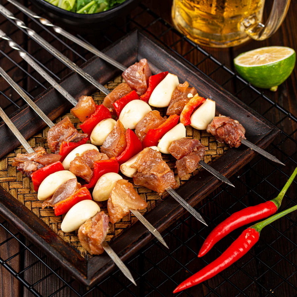 Grill Perfectly with BBQ Skewer Sticks_1