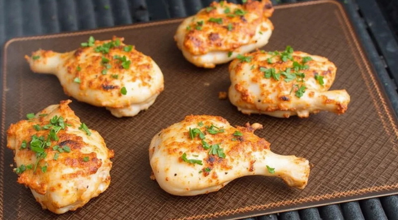 Cook Chicken on A Grill Mat_2
