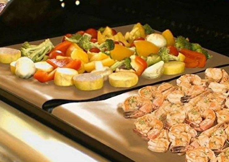 What Is The Yoshi Copper Grill Mat Made Of?
