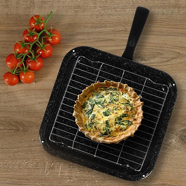 How To Clean A Grill Pan Rack?