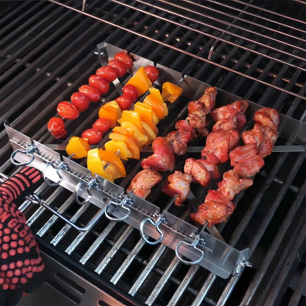 Choose The Best BBQ Skewer Rack for Perfect Grilling_1
