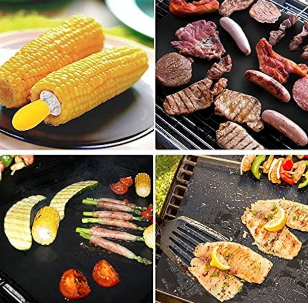 Oil on Cooking Mats for Grill_2
