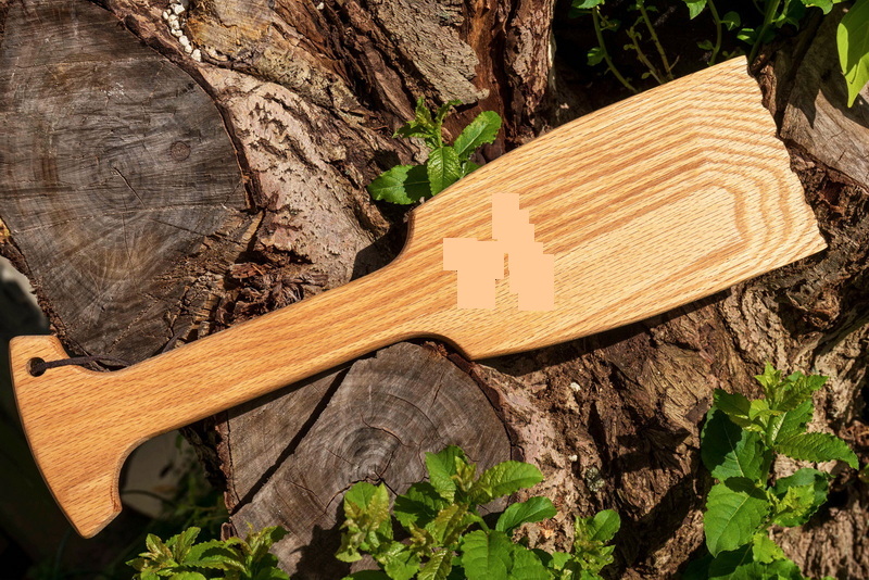 Use Wood BBQ Scraper