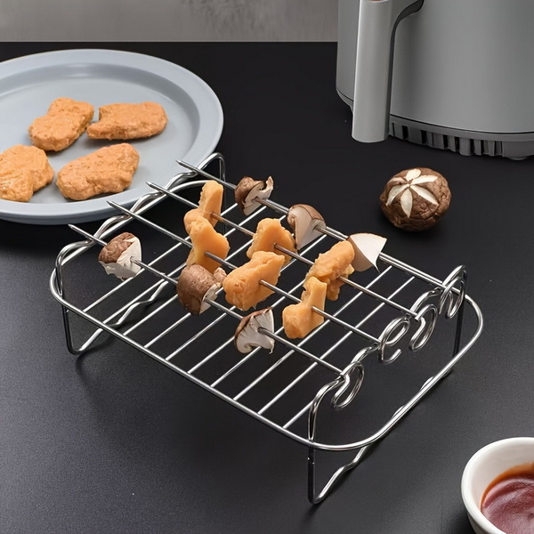 Pampered Chef BBQ Corn And Skewer Rack A Must-Have_1