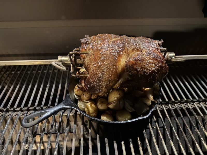 Outdoor Grill Rotisserie Set