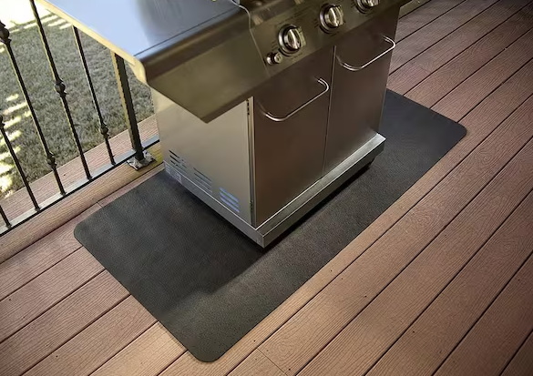 Durable Grill Mats For Composite Decking