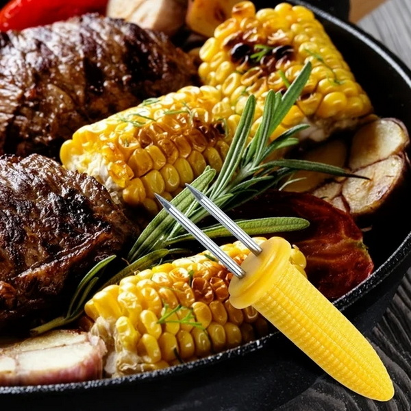BBQ Rack For Corn And Kebabs