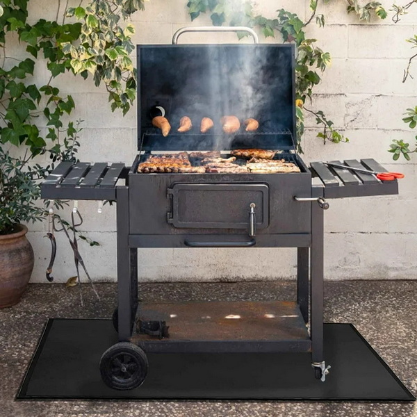 Grill Mats Work on Flame Grill_1