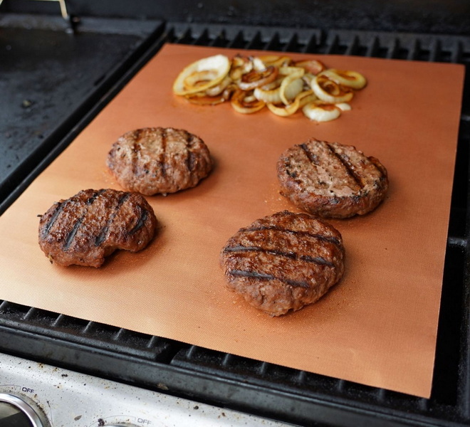 How To Clean Copper Chef Grill Mat?