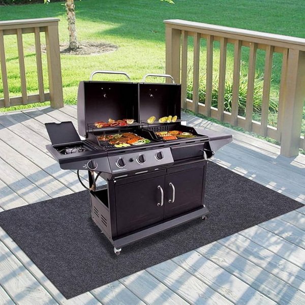 Use Uperla Grill Mats on Composite Decking