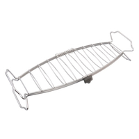 Outdoor BBQ Fish Rack with Lock