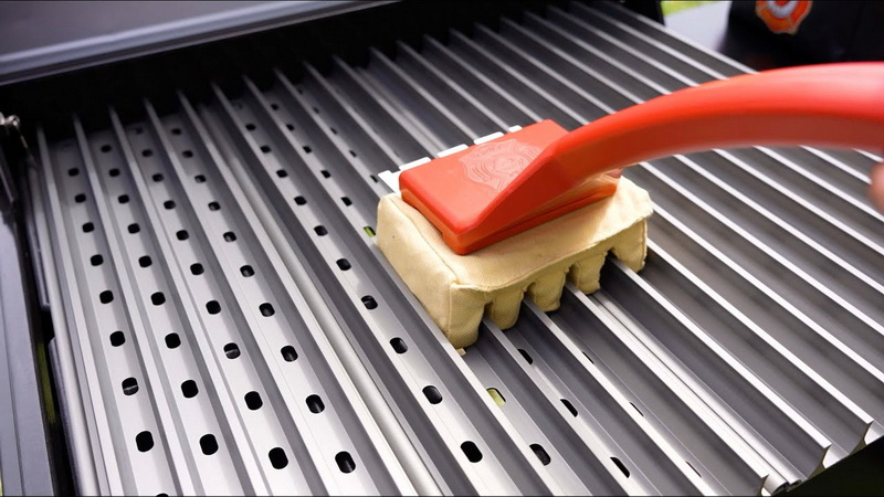 How To Clean A Grill Rescue Brush?