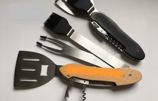 Personalized Stainless Steel Grilling Tools