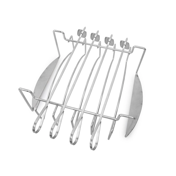 What Are the Benefits of Using a Skewer Rack Over Traditional Grilling Methods?