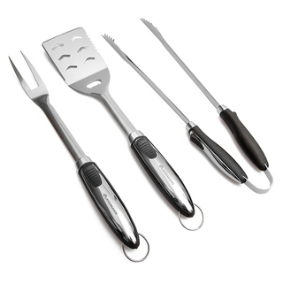 Long Handle Stainless Steel BBQ Tool Set